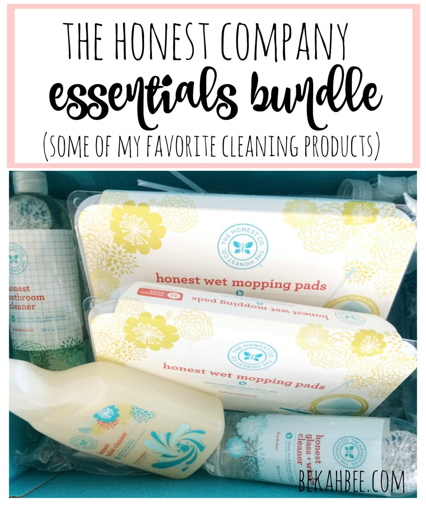 The honest company essentials bundle: some of my favorite cleaning products