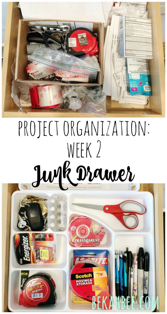 Project Organization Week 2: Junk Drawer